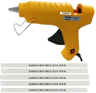 FADMAN Kobra 40W On Off Switch And Indicator With 5 Sticks Standard Temperature Corded Glue Gun (11 mm) Standard Temperature Corded Glue Gun