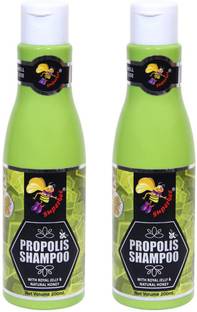Super Bee Propolis Shampoo with Royal jelly & Natural honey (Combo of 2)