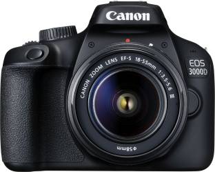 Canon EOS 3000D DSLR Camera 1 Body, 18 - 55 mm Lens
