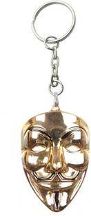 MGP FASHION vendetta mask shine gold Key Chain