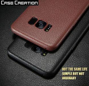 CASE CREATION Back Cover for Samsung Galaxy S8 Ultra Thin Perfect Fitting Premium Imported High quality 0.3mm Crystal Matte Finish leather case Totu Silicone Transparent Flexible Soft Black Border Corner protection with TPU Slim Back Case Back Cover
