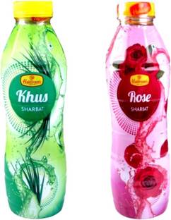 Haldiram's Khus Squash and Rose Squash (Combo Pack)