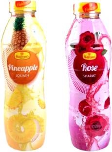 Haldiram's Pineapple Squash and Roase Squash (Combo Pack)