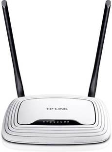 TP-Link TL-WR841N Wireless N Router Wireless Router 2.4 GHz 300 Mbps Wifi Speed Single Band External Antenna Ethernet (Cable Broadband)