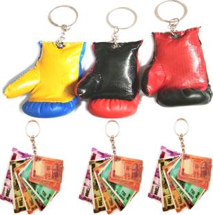 MGP FASHION boxing gloves and currency combo key chain Key Chain
