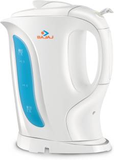 Bajaj Majesty KTX15 SS Cordless Electric Kettle (1.7 L, White)