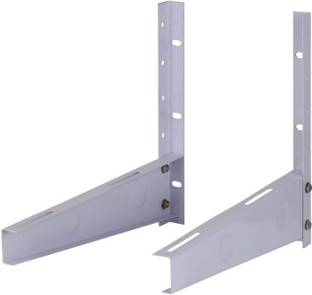 AlexVyan High Quality AC Air Conditioner Outdoor Unit Wall Mounting bracket Stand for 1 Ton, 1.1 Ton, 1.2 Ton, 1.5 Ton, 2 Ton Voltas, LLoyd, Whirlpool, Carrier, Videocon, Daikin, Mitsubishi, LG, Samsung, Kenstar, Blue Star, Godrej, BPL, Onida, Sensui, Mitashi AC outdoor units- Iron 47CMx46CM Shelf Bracket