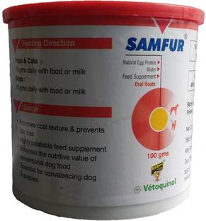 Vetoquinol SAMFUR Chicken 0.2 kg (2x0.1 kg) Dry New Born, Young Dog Food