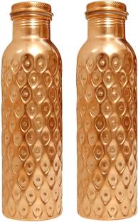 BRAJIKA 2000 ml Copper Bottle