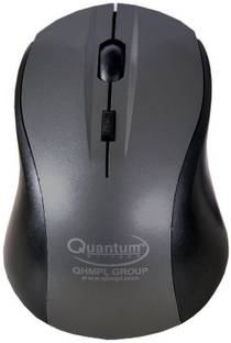 QUANTUM Wireless Mouse 262W Wireless Ambidextrous Optical Mouse