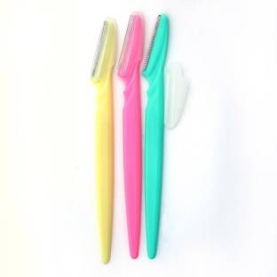 Envyon Set of 3 Pcs Eyebrow, Neck, Face, Upper Lips as well as Unnecessary Hairs Elsewhere Shaping Trimmer Shaper Shaver Disposable Razor Tool, Women