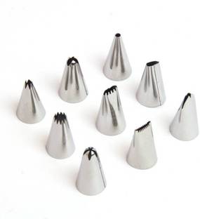 Skywalk 9 Pc Icing Piping Nozzles Cake Decorating Tool Set Kitchen Tool Set