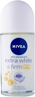 NIVEA Extra White & Firm Q10 Roll-On Deodorant (50ml) Deodorant Roll-on  -  For Women