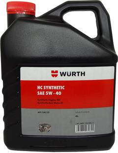 wuerth SAE 5W-40 Advanced Fully Synthetic Blend Engine Oil