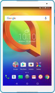 Alcatel A3 10 3 GB RAM 32 GB ROM 10.1 inch with Wi-Fi+4G Tablet (White, Blue)