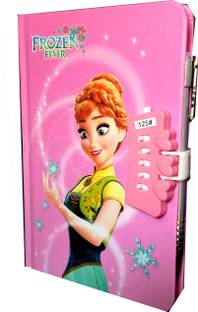 TECHNOCHITRA LOCK DIARY WITH PEN Regular Gift Set Single - Text 100 Pages