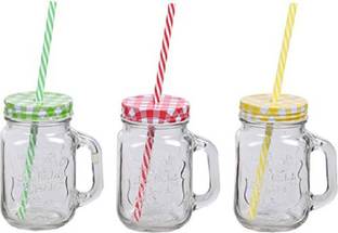 HKC HOUSE HKCHMGJSO04 Glass Mason Jar