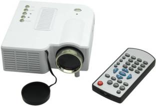 MEZIRE  48 lm LED Corded Portable Projector  (White) (40 lm) Portable Projector