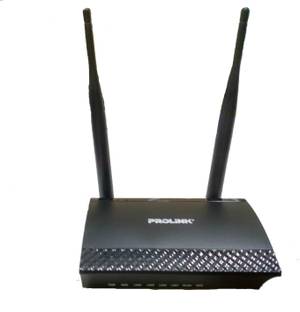 Prolink PRN-3001C Wireless Router 2.4 GHz 300 Mbps Wifi Speed Single Band External Antenna Access Point Mode, Ethernet (Cable Broadband)
