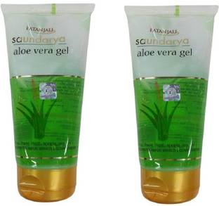 PATANJALI SAUNDARYA ALOE VERA GEL 60ML (pack of 2) Face Wash