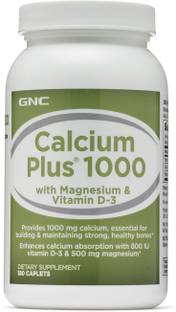 GNC Calcium Plus 1000 with Magnesium and Vitamin D3