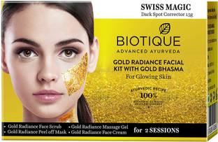 BIOTIQUE Gold Radiance Facial Kit