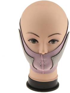 AVB Lift Up Shaping Sliming Chin Band Strap Sleep Belt 3D V-Line Face Cheek Mask Skin Care Pink  Face Shaping Mask