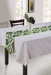 SWAYAM Green 114 cm Table Runner
