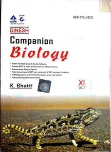 Dinesh Companion Biology Class 11, Vol 1&2 (2018-2019)