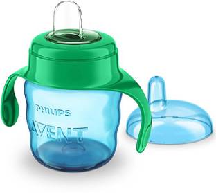 PHILIPS Avent Classic Soft Spout Cup, 200ml (Green/Blue)