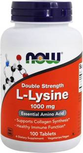 Now Foods L-Lysine 1000 mg - 100 Tablets