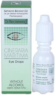 Reckeweg Dr. Reckeweg Cineraria Eye Drops (10 ml, Pack of 2)) Eye Drops