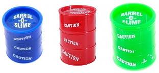 Ayezent Barrel O Slime BOS16 Blue, Red, Green Putty Toy