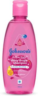 JOHNSON'S Active Kids Shiny Drops Shampoo with Argan Oil