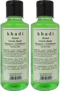 KHADI Herbal Green Apple Shampoo + Conditioner