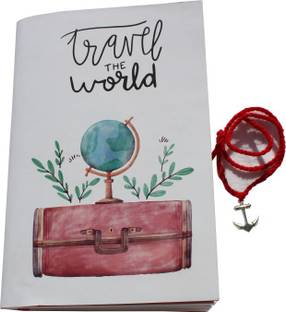 GOONJ CREATIONS Travel the World Regular Diary Unruled 90 Pages