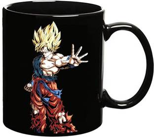 MUGKIN S02 Goku dragon ball Z Dark Ceramic Coffee Mug