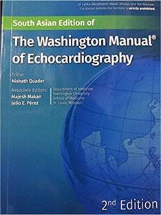 The Washington Manual of Echocardiography [Paperback] [2017] Nishant Quader and Majesh Makan; Medical