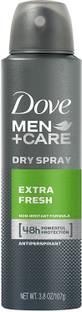DOVE Antiperspirant Extra Fresh Deodorant Spray  -  For Men