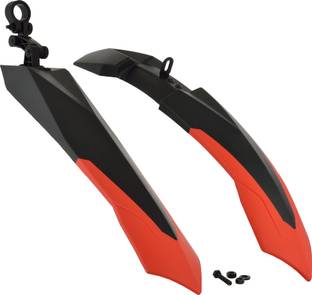 Dark Horse Bicycle Dual Tone Front & Rear Mudguard Clip-on Front & Rear Fender
