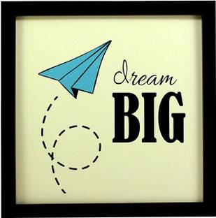 इंडियानारा Indr1223 TABLETOP INSPIRATIONAL MOTIVATIONAL FRAMED ART WITHOUT GLASS 8.7 X 8.7 INCH डिजिटल रीप्रिंट 8.7 inch x 8.7 inch पेंटिंग