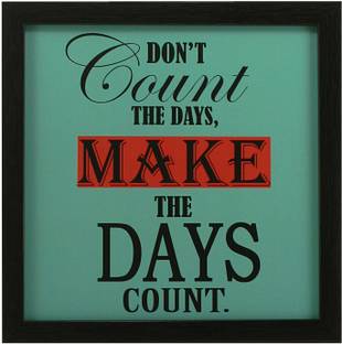 Indianara Indr1220 TABLETOP INSPIRATIONAL MOTIVATIONAL FRAMED ART WITHOUT GLASS 8.7 X 8.7 INCH Digital Reprint 8.7 inch x 8.7 inch Painting