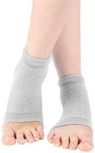ZYLOCARE Silicon Gel Heel Socks Pad Heel Pain Relief For Plantar Fasciitis Arch Heel Support Foot Pain Heel Pad Foot Care Kit Heel Cushion Heel Support