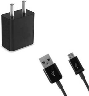 Webilla 1 A Wall Charger for Mobile with Detachable Cable
