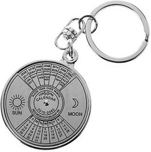NPRC Attractive Metallic 2010-2060 Year Calendar Metal Locking Key Chain