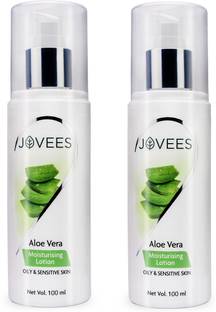 JOVEES Aloe Vera Moisturizing Lotion (Pack of 2)