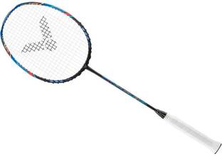 VICTOR Thruster K F Powe Series Unstrung Badminton Racket (2018 Edition) (3U) White Strung Badminton Racquet
