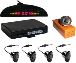 AuTO ADDiCT AAU1 Premium Make Car Black Parking Reverse Sensors For all cars - Set of 4 Pcs Parking Sensor