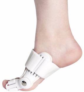 AVB New 1 Pcs White Universal Size Toe Thumb Straightener Bunion Splint Movable, Protection And Correction For Feet Thumb Support Hallux Valgus Orthotics Thumb Corrector- Bandage Design For Men Women Boy Girl Senior