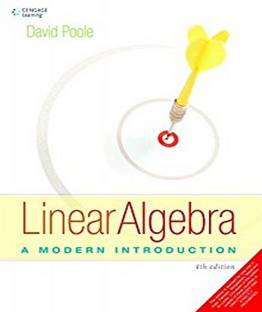 Linear Algebra a Modern Introduction